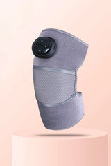 Heated Knee Massager Pads Adjustable Multi-Level Vibration Wireless with Wormwood for Elbows Shoulders Pain Relief Old Cold Leg