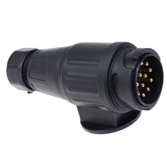 13 Pin Trailer Plug Waterproof 12v Trailer 13 Pole Electrical Connector Wiring Connector Adapter Trailer For Vehicle RV