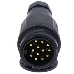 13 Pin Trailer Plug Waterproof 12v Trailer 13 Pole Electrical Connector Wiring Connector Adapter Trailer For Vehicle RV
