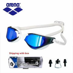Arena hit pro Professional Racing Swimming Goggles Waterproof Anti Fog High Definition UV400 Competition Training Swim Equipment