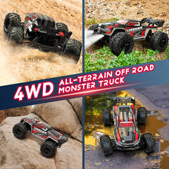 4WD 1:16 80KM/H Super Brushless 50KM/H Brushed RC Car 4x4 Off Road Remote Control High Speed Drift Monster Truck Toy Kids Adult