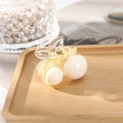 Korean Acrylic Hair Claws Pearl Claw Clips For Woman Large Size Barrette Crab For Girl Shark Clip Fashion Hair Accessories