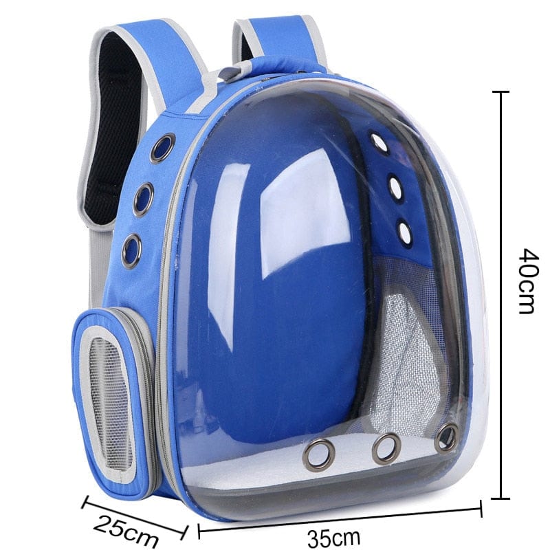 Free shipping Cat bag Breathable Portable Pet Carrier Bag Outdoor Travel backpack for cat and dog Transparent Space pet Backpack - Wowza