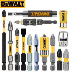 DEWALT Original PH2 SL8 Philips Slotted Drill Bits Sleeve Magnetic Ring Adapter Corner 25MM-89MM Hand Tool Accessories Series