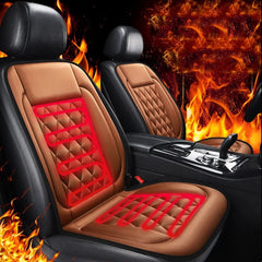12V Heated Car Seats Cushion Winter Warmer Seat Heater Car Seat Heating Covers Car Accessories Heating Pads Universal