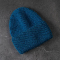 Rabbit Fur Beanies Soft Warm Fluffy Winter Hat for Women Angora Knitted Hat Skullies Beanies Female Bonnet Woman Knit Cap