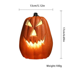 Spooky Halloween LED Pumpkin Lantern Illuminating Home Decor Bar Scene Setter Festive Decoration for Your Halloween Party
