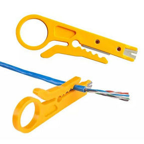 Wire Stripper Mini Pocket Portable Knife Crimper Pliers Crimping Tool Cable Stripping Wire Cutter Crimpatrice Tool Parts