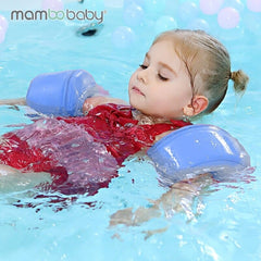 Mambobaby Baby Float Swimming Ring Aid Vest With Arm Wings Swimming Floats Swim Trainer Non-Inflatable Buoy For Beach Pool