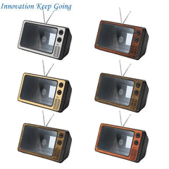 Screen Magnifier for Cellphone Magnifing Screen Enlarger Projector for Movie Videos and Gaming Phone Stand Holder
