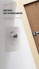 Strong Adhesive Wall Hook Without Piercing Picture Hanger Self-adhesive Wall Hangers Without Holes for Frame Poster Photo Clock