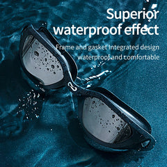 COPOZZ HD Adjustable Swimming Goggles Anti-Fog UV Protection Swimming Glasses Professional Silicone Swimming Glasses For Men