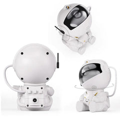 Galaxy Star Projector LED Night Light Starry Sky Astronaut Lamp For Decoration Bedroom Home Decorative Children Gifts