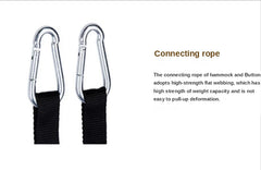 Mosquito Net Hammock Outdoor Camping Pole Hammock swing Anti-rollover Nylon Rocking Chair 260x140cm