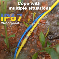 Heat Shrink Butt Waterproof Solder Seal Wire Cable Splice Terminal Kit Crimp Terminals