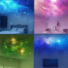 Galaxy Star Projector LED Night Light Starry Sky Astronaut Lamp For Decoration Bedroom Home Decorative Children Gifts