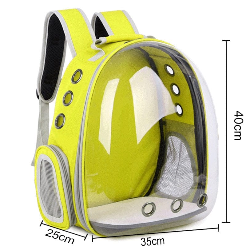 Free shipping Cat bag Breathable Portable Pet Carrier Bag Outdoor Travel backpack for cat and dog Transparent Space pet Backpack - Wowza