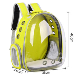 Free shipping Cat bag Breathable Portable Pet Carrier Bag Outdoor Travel backpack for cat and dog Transparent Space pet Backpack - Wowza