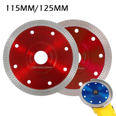 Diamond Dry Cutting Blade 115/125 Mm Disc Porcelain Ceramic Tile Turbo Thin stoneware discs for Marble Machine,angle Grinder
