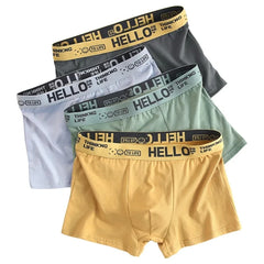 10Pcs/Men's Underwear Fashion Underwear High Stretch Boxer Shorts Breathable Soft Men's Shorts Comfortable Plus SizeL-4XL