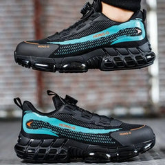 Work Sneakers Protective Shoes Safety Industrial Puncture-Proof Anti-smash Steel Toe Shoes