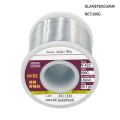 Soldering Wire with Flux 200g 500g Tin Wire Melt Rosin Core Solder Roll No-clean High Quality for Electrical Repair,IC Repair