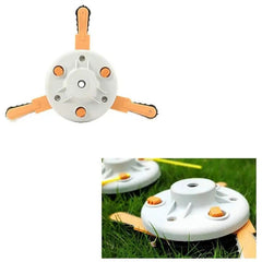 Brushcutter Head Hay Mower Head Mower Blade Nylon Weeder Work Head Blade Trimmer Heads Grass Brush Cutter