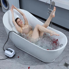 New Electric Bathtub Bubble Massage Mat Waterproof Anti-slip Body Spa Home Full Body Massage Bathtub Bubble Machine