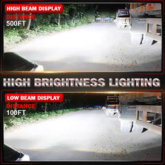 Canbus LED Projector Bulb Headlight Mini Lens H11 H8 9005 9006 HB3 HB4 6000K Auto Motorcycle Mini Lens