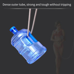 Stainless Steel Shower Hose Long Bathroom Shower Water Hose Extension Plumbing Pipe Shower head Tube Bathroom