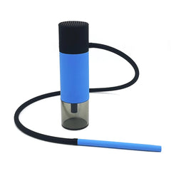 Portable Hookah Set with Chicha Ceramic Bowl Car Outdoor Travel Sheesha Narguile Complete Smoking Accessories Small Shisha Kit