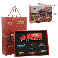 Set Disney Pixar Car 3 Lightning McQueen Jackson Storm Mack Uncle Truck 1:55 Diecast Metal Car Model Toy Boy Christmas Gift