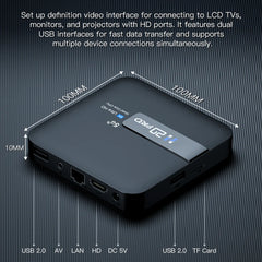 Android TV Box Android 10.0 16GB 2.4&5G WIFI 4K Media Player TV Box Android Play Store Very Fast 1080P Set Top Box