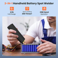 Spot Welder DIY Portable Handheld Battery for 18650 Lithium Battery, Nickel Strip and Nickel Belt Welding