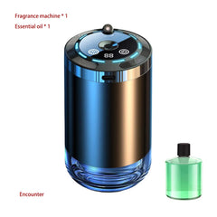 Car Fragrance Humidifier 5 Modes Scent Air Car Odor Eliminator Long Lasting Universal Car Diffuser With Digital Display