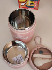 Lunch Box Storage Warmer Stainless Steel Vacuum Cup Soup With Spoon Food Thermal Jar Insulated Soup Thermos Containers Cooler