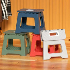 Portable Folding Stool Thickened Plastic Saddle Chair For Outdoor Activities And Fishing