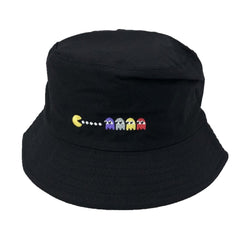 Unisex Embroidered Alien Foldable Bucket Hat Beach Sun Street Headwear Fisherman Outdoor Men and Woman Cap