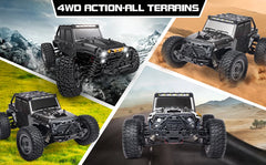 4WD 1:16 80KM/H Super Brushless 50KM/H Brushed RC Car 4x4 Off Road Remote Control High Speed Drift Monster Truck Toy Kids Adult