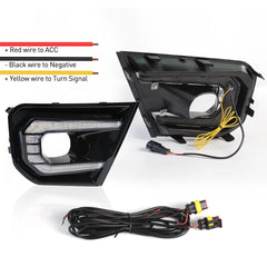 Ford Ranger 2022 2023 Wildtrak XLT Sport Platinum LED Daytime Running Lights Car Front Bumper Driving Daylights Auto 12V