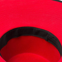 Classical Unisex Wide Brim Splice Two Tone Wool Fedora Winter Warm Wide Brim Women Hats Red Black Ladies Church Derby Dress Hat