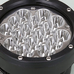 Pair Black 5INCH LED Driving Lights Spotlights And Wiring Harness