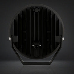 Pair Black 7-9 INCH LED Driving Lights Spotlights And Wiring Harness