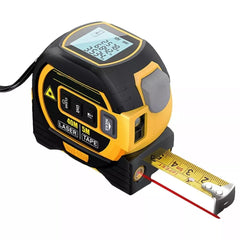 Laser digital Tape Measure 3 In 1 High Precision Laser Rangefinder Steel Tape Measure