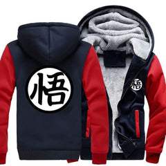 Autumn Winter Jackets Anime Sweatshirt Men Fashion Streetwear Fleece Hoody Men's Sportswear Jacket