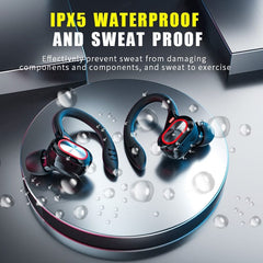 Sport Ear Hook Bluetooth Earphones Waterproof Wireless Headphones Stereo Headsets With Noise Reduction Mic
