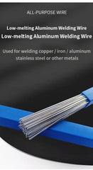 Welding Rod Copper And Aluminium Flux Cored Wire Steel Copper Aluminum Soldering Tool Weld Flux Welding Rods Cored Wire Hand Tool