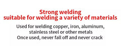 Welding Rod Copper And Aluminium Flux Cored Wire Steel Copper Aluminum Soldering Tool Weld Flux Welding Rods Cored Wire Hand Tool