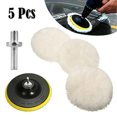 Car Polish Pad 3/4inch For M10/M14 Soft Wool Machine Waxing Polisher Car Body Polishing Discs Cleaning Accessories