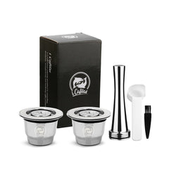 ICafilasCapsule For Nespresso Reutilisable Refillable Capsule Crema Espresso Reusable Refillable Coffee Filter - Wowza